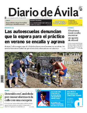 Portada Diario de Ávila