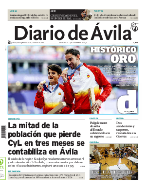 Portada Diario de Ávila