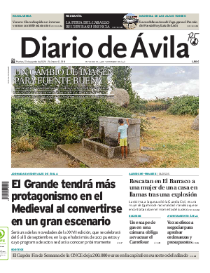 Portada Diario de Ávila