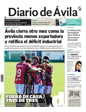 Portada Diario de Ávila