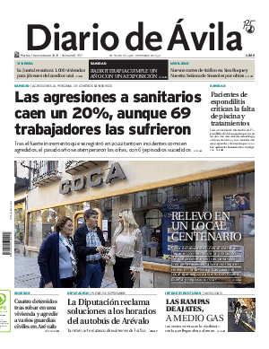 Portada Diario de Ávila