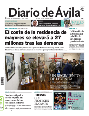 Portada Diario de Ávila