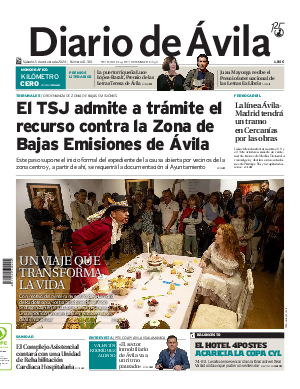 Portada Diario de Ávila