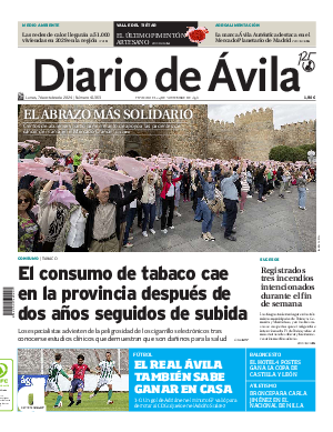 Portada Diario de Ávila