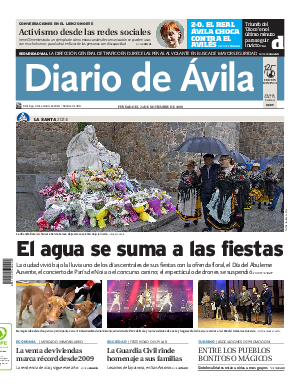 Portada Diario de Ávila