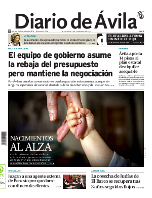 Portada Diario de Ávila