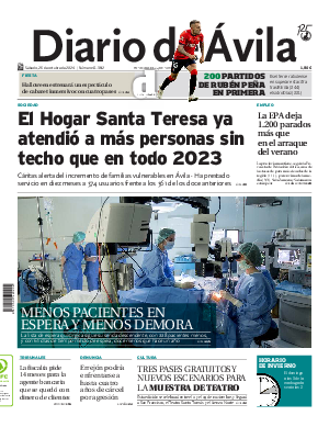 Portada Diario de Ávila