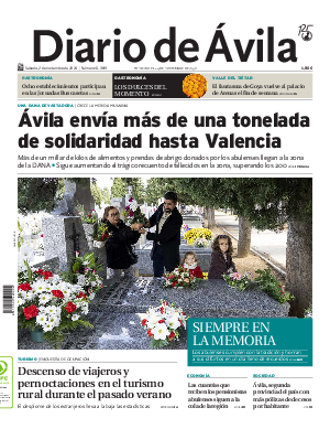 Portada Diario de Ávila