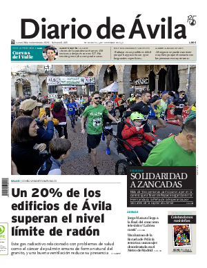 Portada Diario de Ávila