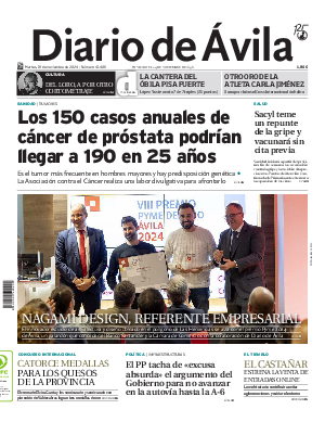 Portada Diario de Ávila