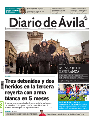 Portada Diario de Ávila