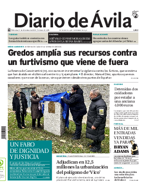 Portada Diario de Ávila