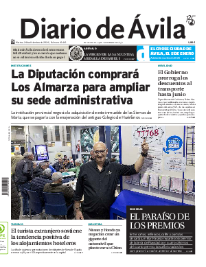 Portada Diario de Ávila