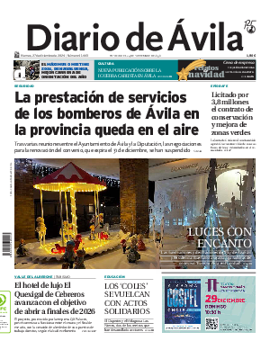 Portada Diario de Ávila