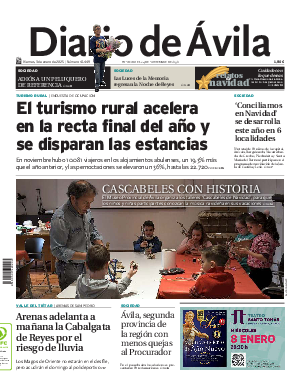 Portada Diario de Ávila