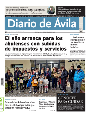 Portada Diario de Ávila