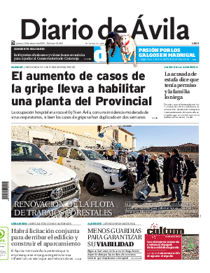 Portada Diario de Ávila