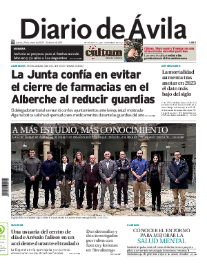 Portada Diario de Ávila