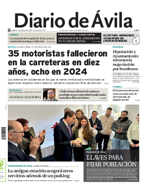 Portada Diario de Ávila