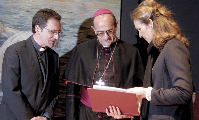 Inauguración de 'Credo'.  / RICARDO GUERRA