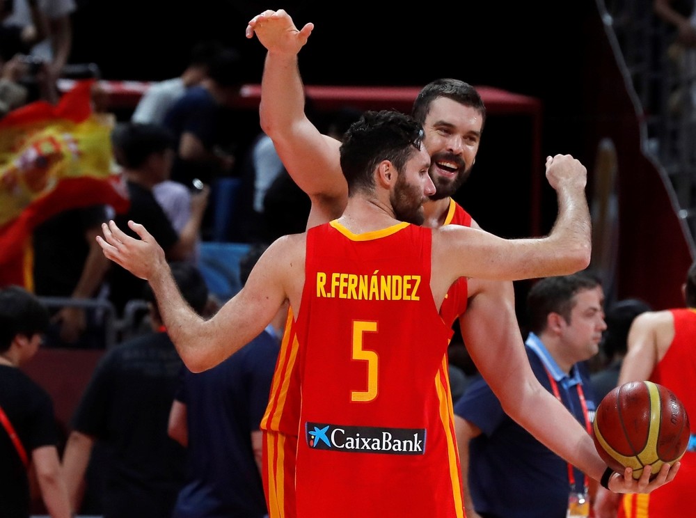 Gasol y Rudy, dos 'estrellas polares' en un equipo galáctico