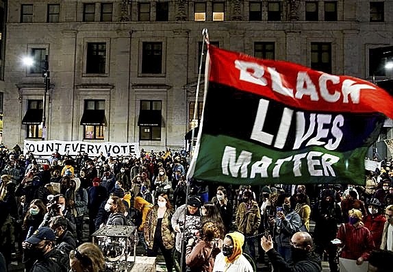 El movimiento Black Lives Matter tomó Filadelfia.