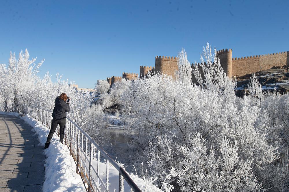 Centellada, nieve, helada.  / ISABEL GARCÍA