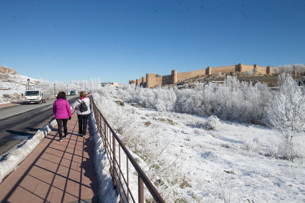 Centellada, nieve, helada.  / ISABEL GARCÍA