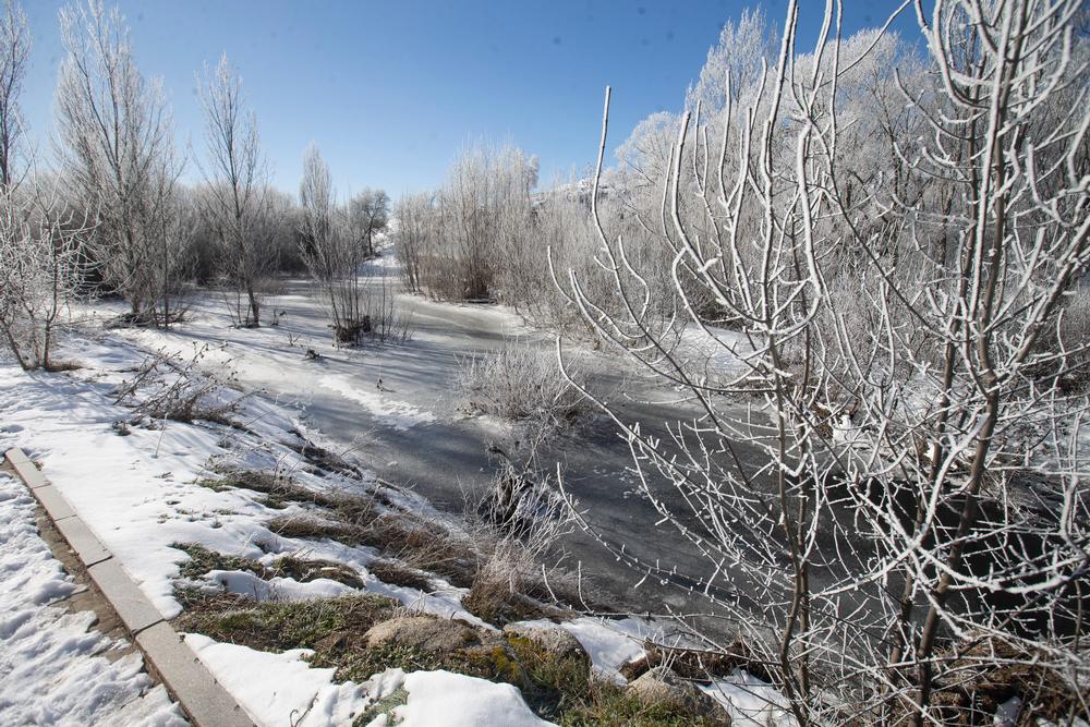 Centellada, nieve, helada.  / ISABEL GARCÍA