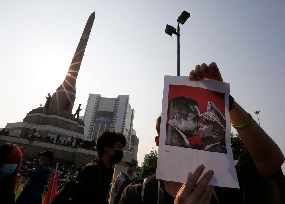 Anti-government protest in Bangkok  / NARONG SANGNAK