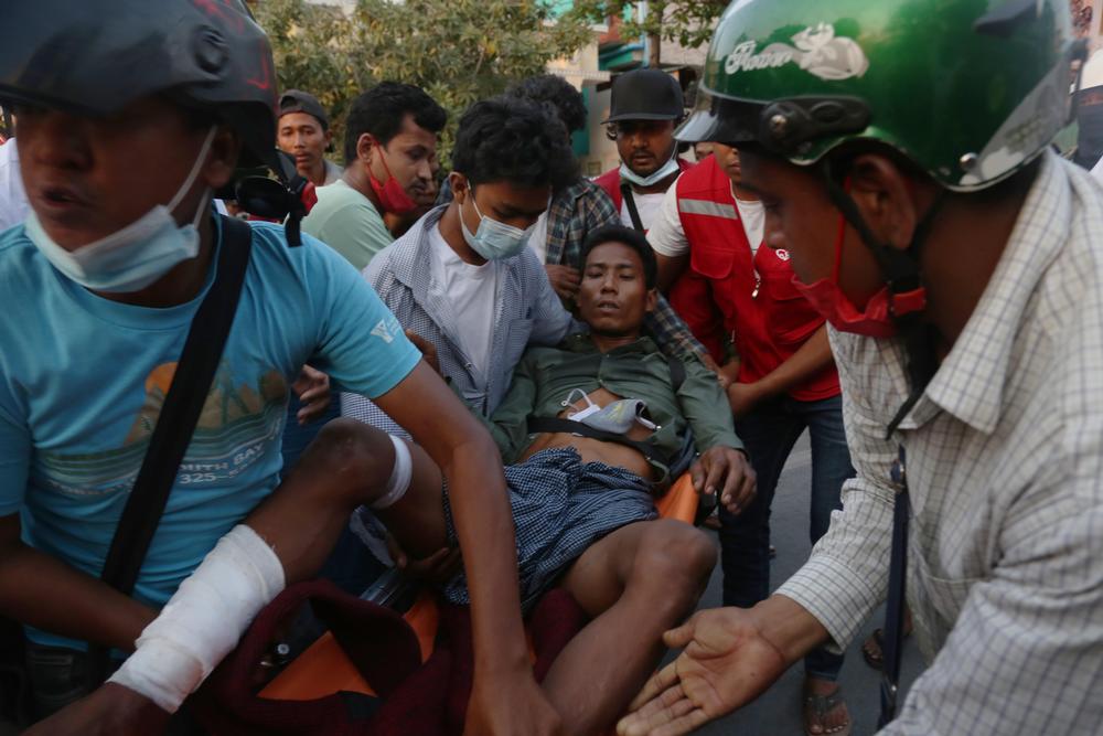 Protest against military coup in Mandalay  / KAUNG ZAW HEIN