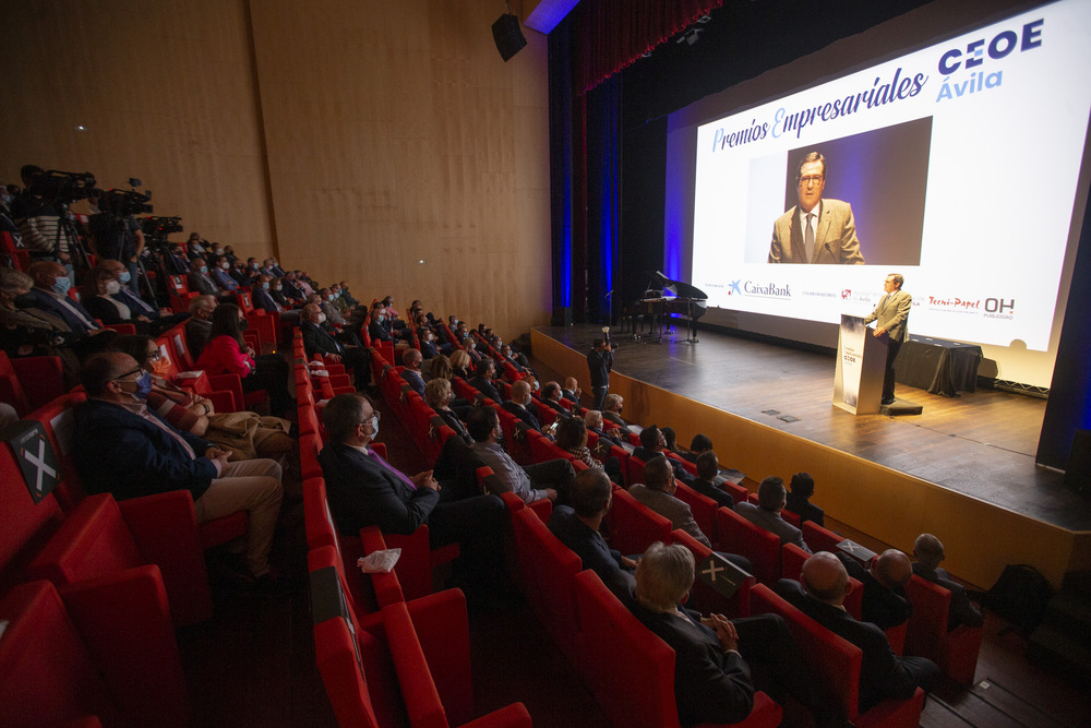 Entrega de los Premios Empresariales de CEOE Ávila.  / DAVID CASTRO