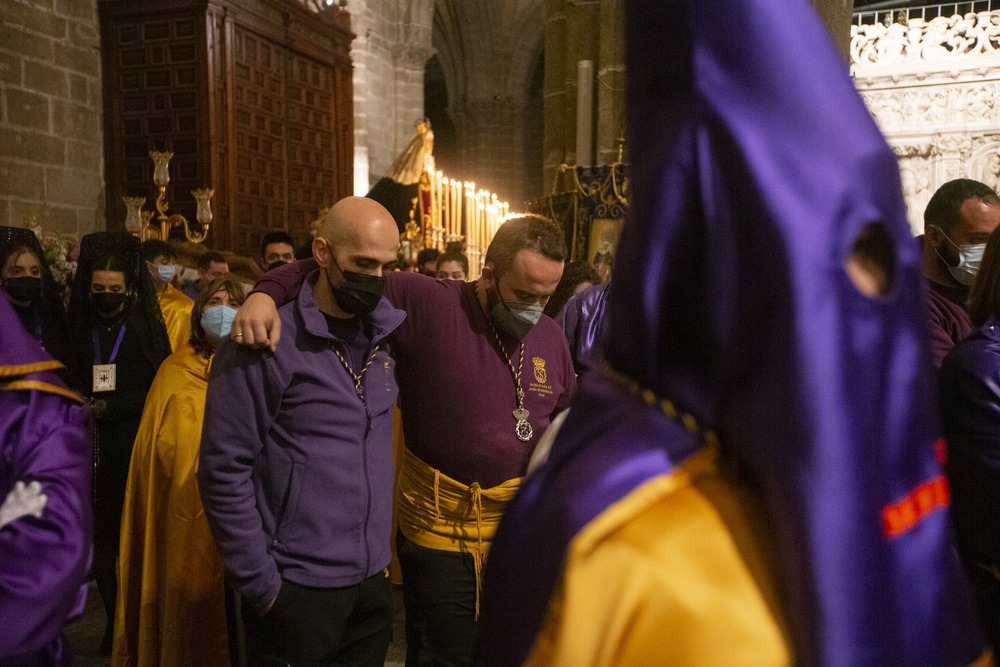 Procesión de Medinaceli, Semana Santa, cancelada por lluvia.l  / ISABEL GARCÍA