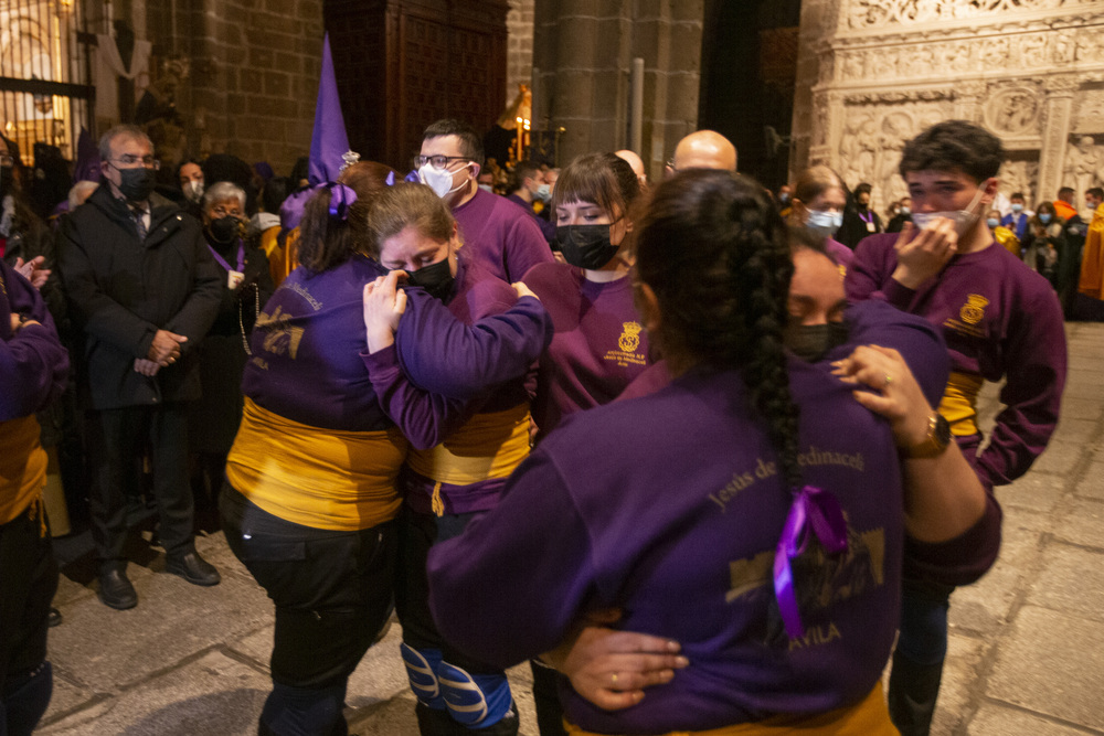 Procesión de Medinaceli, Semana Santa, cancelada por lluvia.l  / ISABEL GARCÍA