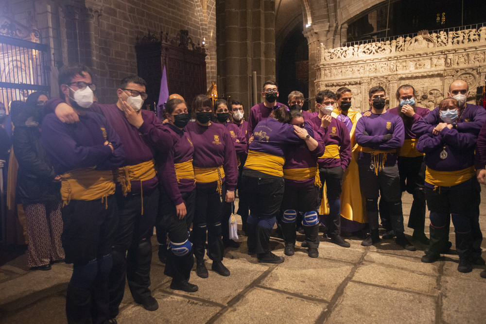 Procesión de Medinaceli, Semana Santa, cancelada por lluvia.l  / ISABEL GARCÍA