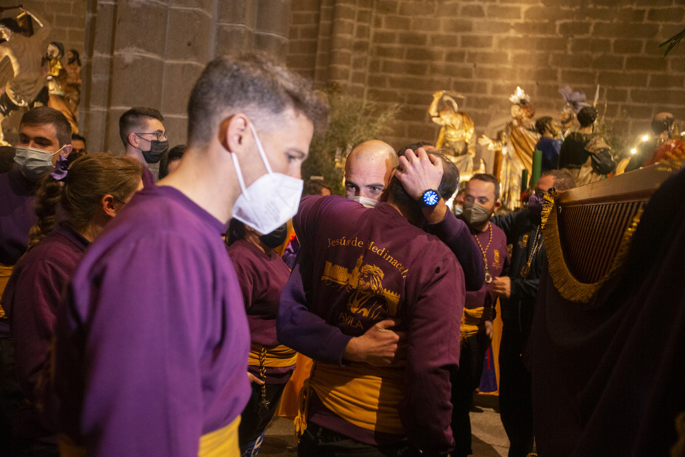 Procesión de Medinaceli, Semana Santa, cancelada por lluvia.l  / ISABEL GARCÍA