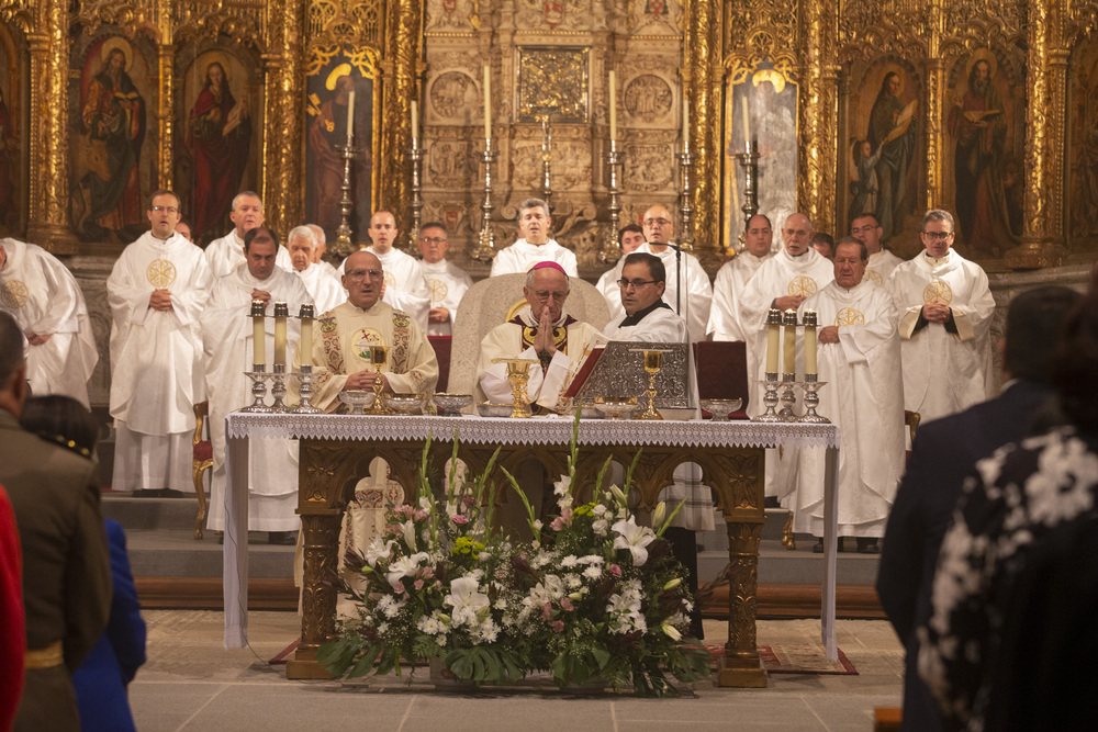 Misa de Santa Teresa el día de la Santa.  / ISABEL GARCÍA