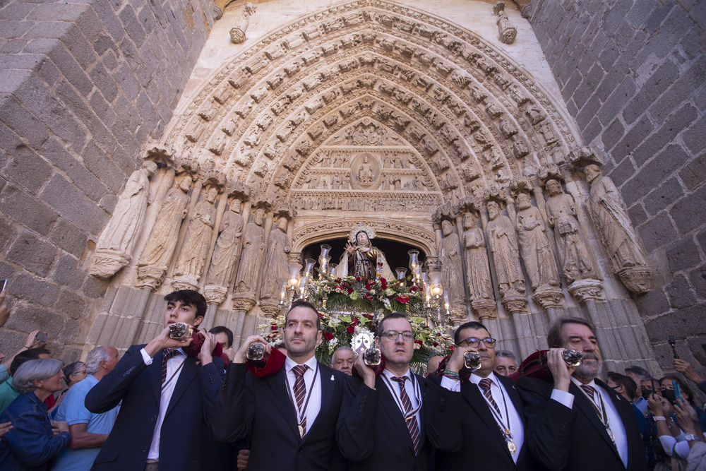 Procesión de Santa Teresa el día de La Santa.  / ISABEL GARCÍA