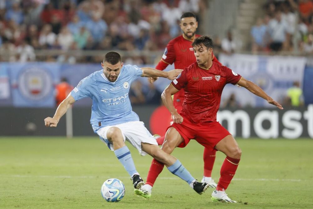 Sevilla FC vs Manchester City  / JUAN CARLOS CÁRDENAS