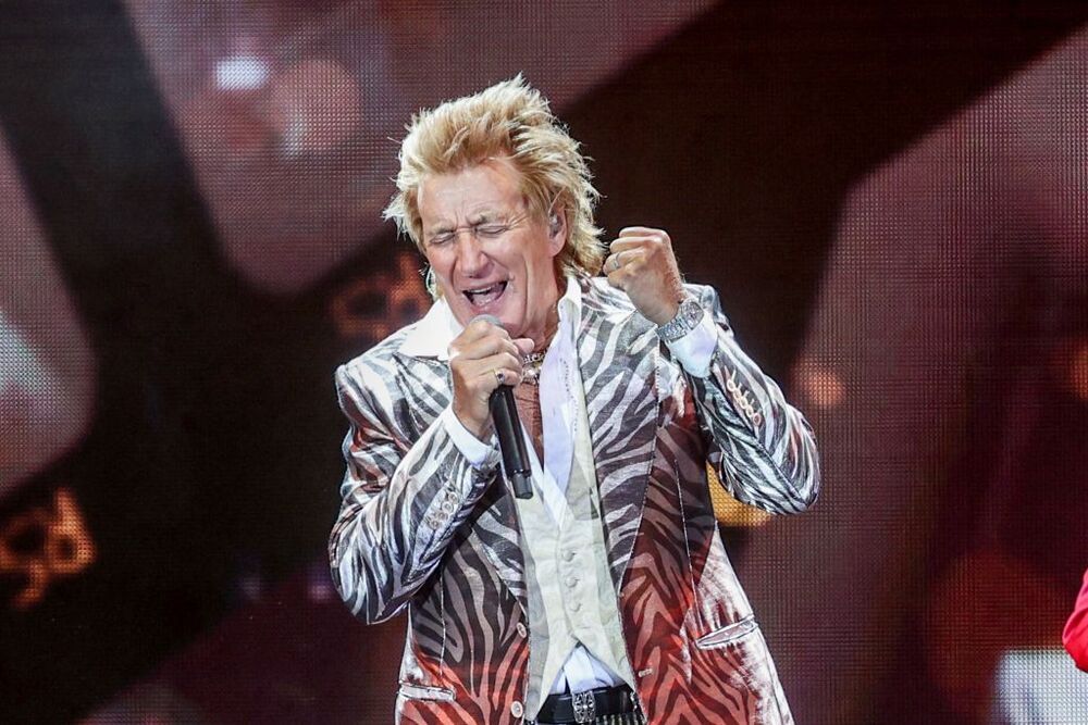 Rod Stewart actúa en Madrid  / RICARDO RUBIO