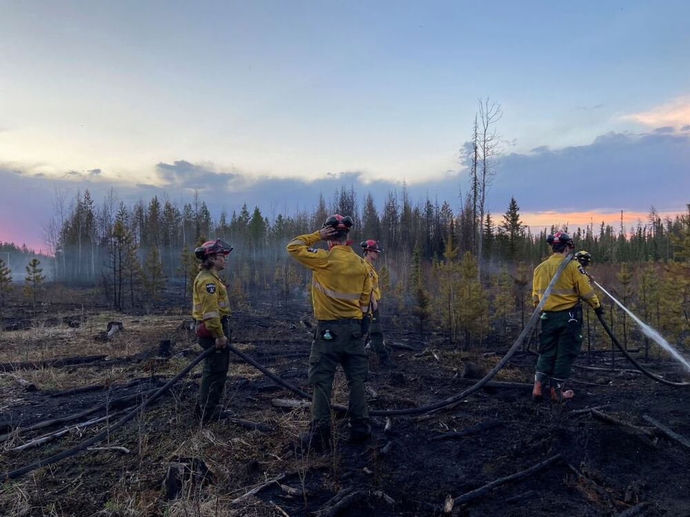 Canada Wildfires continue to impact US air quality  / ALBERTA WILDFIRE HANDOUT