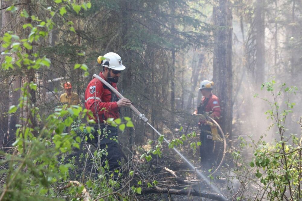 Canada Wildfires continue to impact US air quality  / ALBERTA WILDFIRE HANDOUT