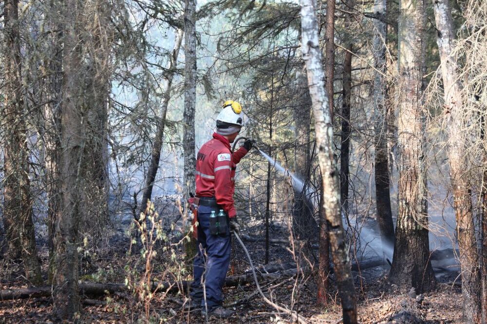 Canada Wildfires continue to impact US air quality  / ALBERTA WILDFIRE HANDOUT