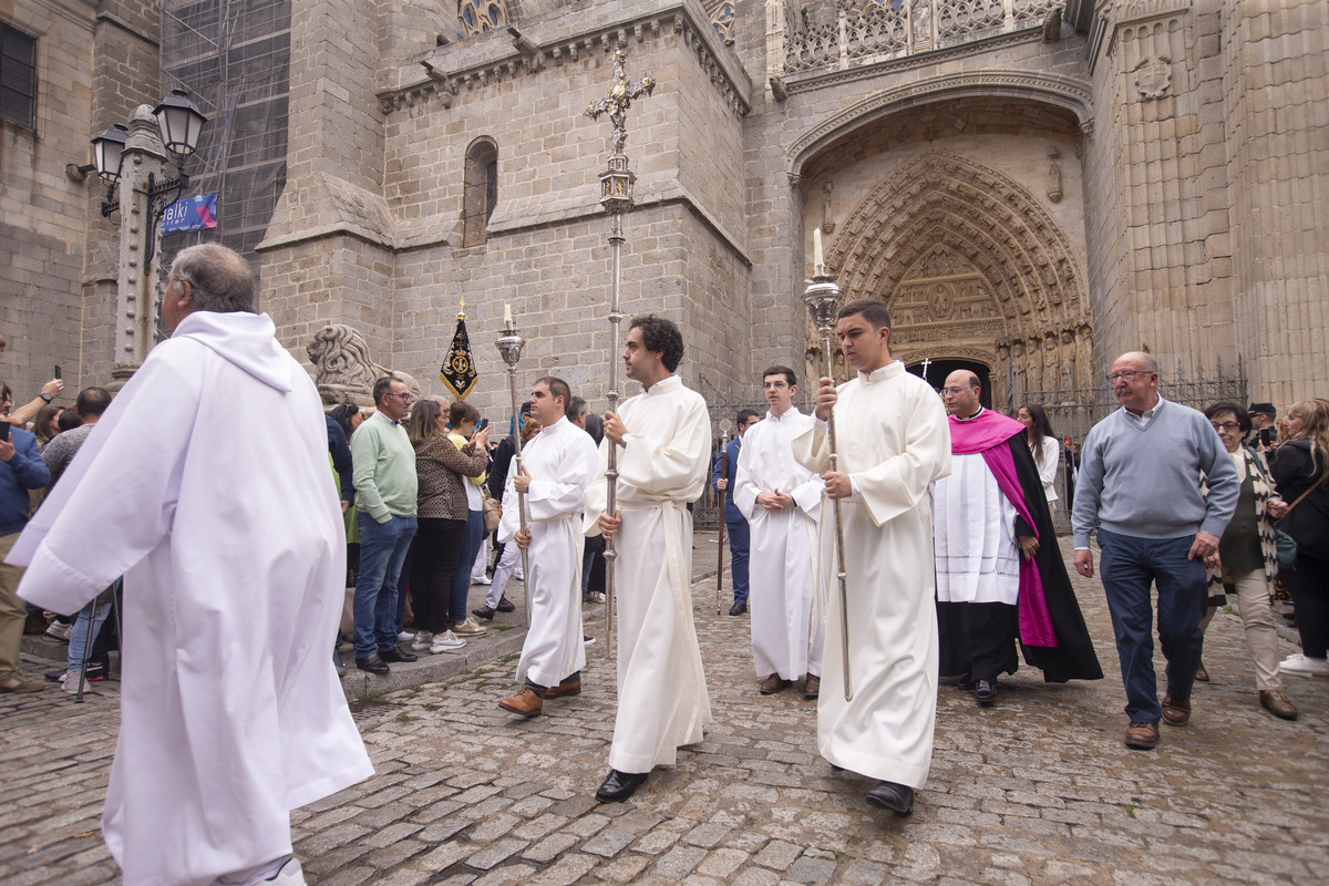 Procesión de Santa Teresa el día de La Santa.  / ISABEL GARCÍA