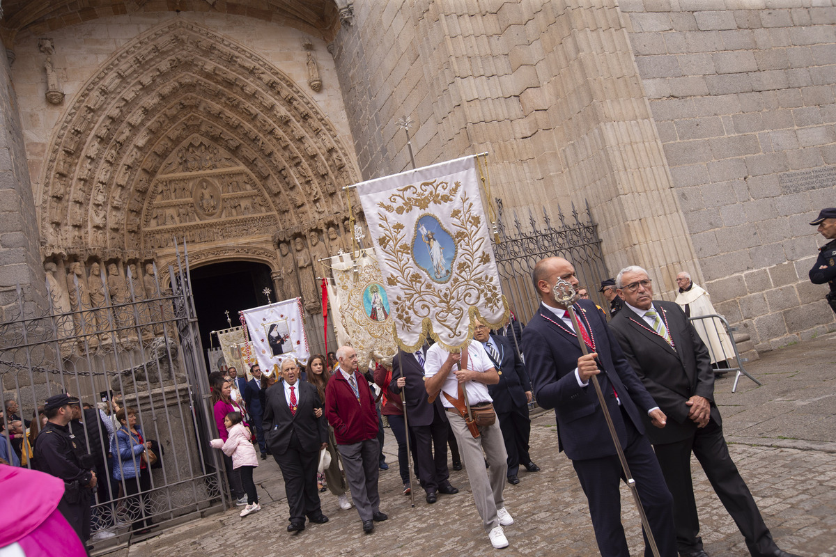 Procesión de Santa Teresa el día de La Santa.  / ISABEL GARCÍA