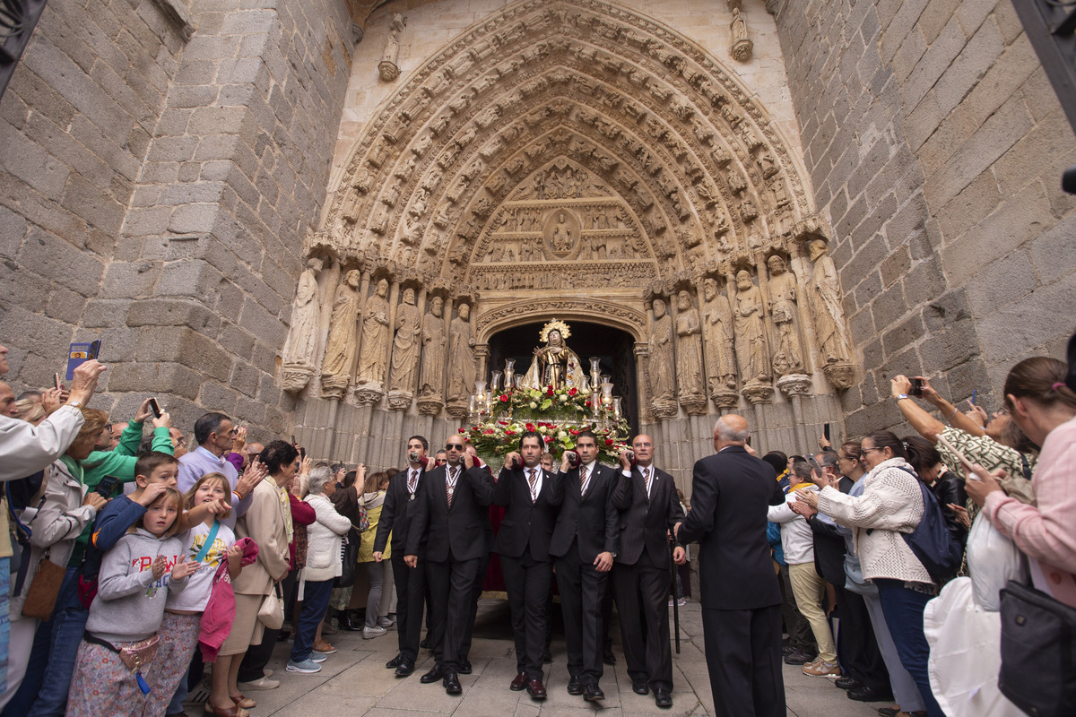 Procesión de Santa Teresa el día de La Santa.  / ISABEL GARCÍA