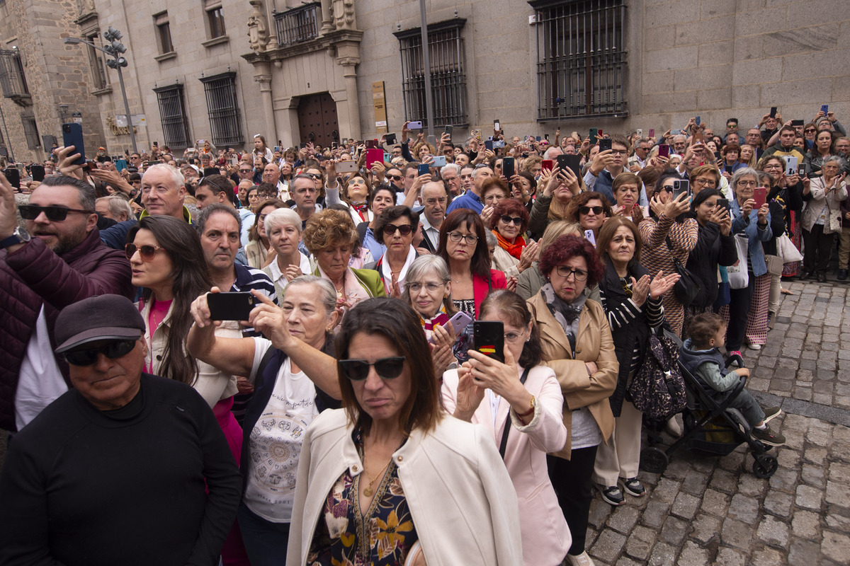 Procesión de Santa Teresa el día de La Santa.  / ISABEL GARCÍA