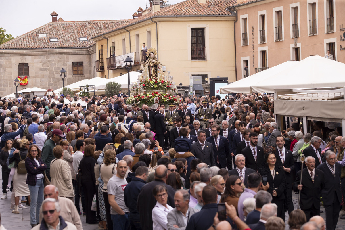 Procesión de Santa Teresa el día de La Santa.  / ISABEL GARCÍA