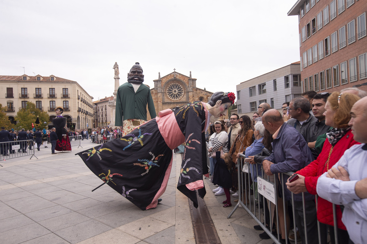 Procesión de Santa Teresa el día de La Santa.  / ISABEL GARCÍA