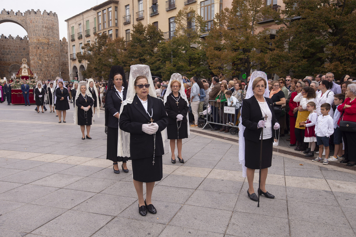 Procesión de Santa Teresa el día de La Santa.  / ISABEL GARCÍA